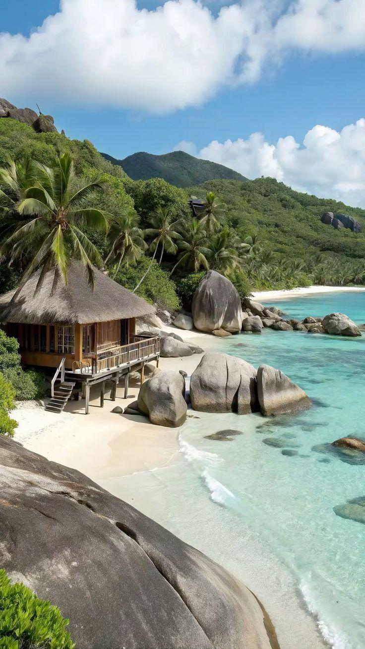 Seychelles luxury island resort